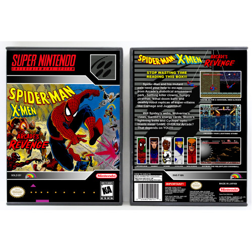 Spider-Man and X-Men: Arcade's Revenge